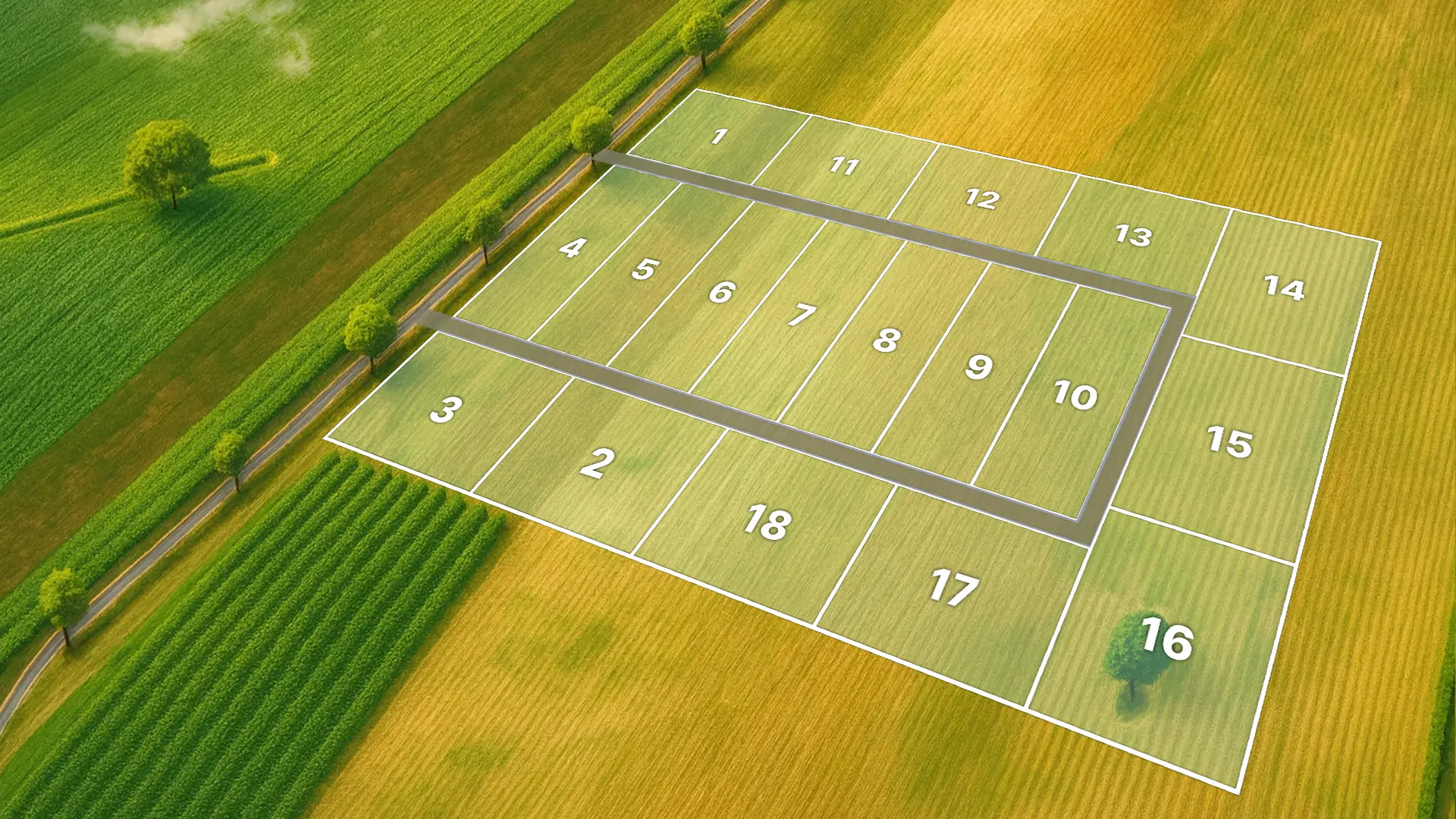 Парк Донузлав 2, участок № 1, 1 Га